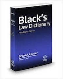 Blacks Law Dictionary, Pocket, 5th Edition